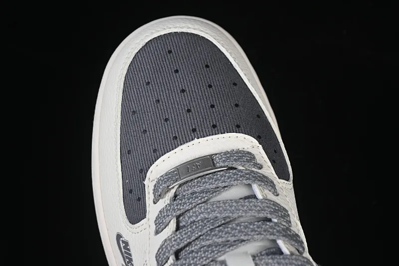 All categories Nk Air Force 1 Air Force series Nk Air Force 1 Low Air Force low-top Nike Air Force 1'07 Low Stusi co-branded rice dark gray canvas Air Force 1 low-top casual sneakers JP8028-011